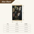 thumbnail image 3 of The Twilight Saga Poster Canvas Wooden Shaft Hanging Poster Home Decor, Aesthetic Wood Frames Scroll Painting Wall Art for Living Room Bedroom Office 16"X24", 3 of 7
