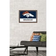 thumbnail image 2 of NFL Denver Broncos - Logo 21 Wall Poster, 14.725" x 22.375", Framed, 2 of 3
