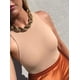 thumbnail image 2 of Body sexy sin mangas con cuello halter y espalda de nadador para mujer, 2 of 4