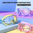 thumbnail image 2 of Favorabler Goggles, Favorable Swim Goggles, Children's Large Frame Waterproof & Anti-Fog Swimming Glasses-Pink-Blue, 2 of 7