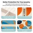 thumbnail image 3 of Basketball Travel Portable Square Jewelry Box Organizer for Rings, Earrings, Necklaces, Bracelets for Girls and Women, 3 of 6