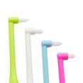 thumbnail image 3 of Cepillo de dientes de ortodoncia de un solo paquete oral con cerdas suaves, cepillo interdental corrector, limpieza profunda para adultos, 3 of 4