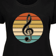 thumbnail image 4 of Inktastic Music Treble Clef Marching Band Women's Plus Size T-Shirt, 4 of 5