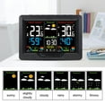 thumbnail image 3 of Digital LCD Weather Station Clock Indoor & Outdoor Calendar Thermometer Wireless, 3 of 14