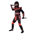 thumbnail image 3 of Disfraz Ninja de Spooktacular Creations para niños Red Ninja, 3 of 7