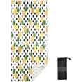 thumbnail image 2 of Dreamtimes Beach Towels Pineapples Polka Dots Camping Towels Tropical Fruits Pattern Sand Free Beach Towel, 30"x60" Large Beach Towels Quick Dry Bath Travel Towels Pool Yoga Beach Mat for Men Women, 2 of 7