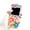 Flower-Blue, variant on for Galaxy Z Flip 5 Phone Case with Cute Stand, Lovely Woman Case for Samsung Galaxy Z Flip 5 Soft Silicone, Rose Gold Plating Case for Z Flip 5 Glitter Kickstand (Rose Stand)