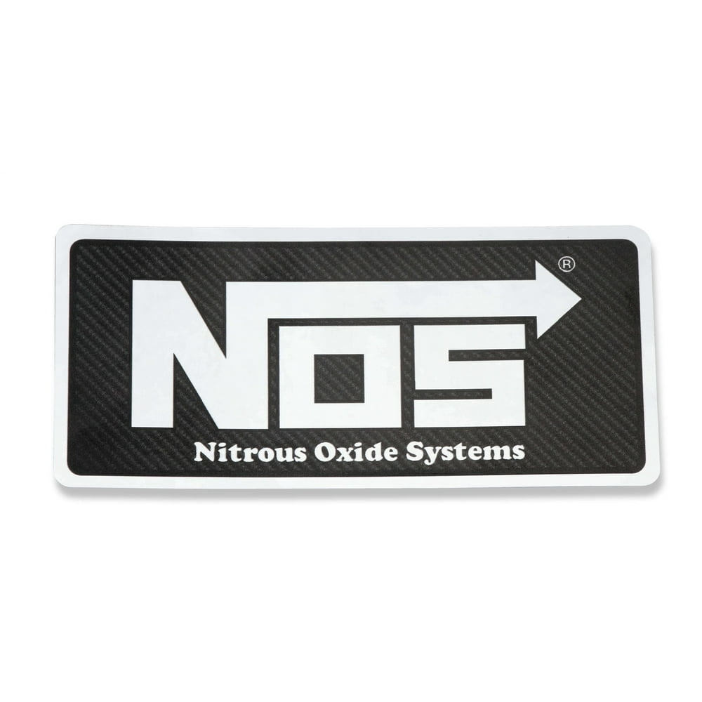 NOS/Nitrous Oxide System 19213NOS Exterior Decal