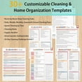 thumbnail image 5 of ADHD Cleaning Planner for Adults - Customizable Daily Weekly Monthly Home Cleaning Checklist & Chore Management System, Editable Organizer for Stress-Free Routines & Household Task Tracking, 5 of 7
