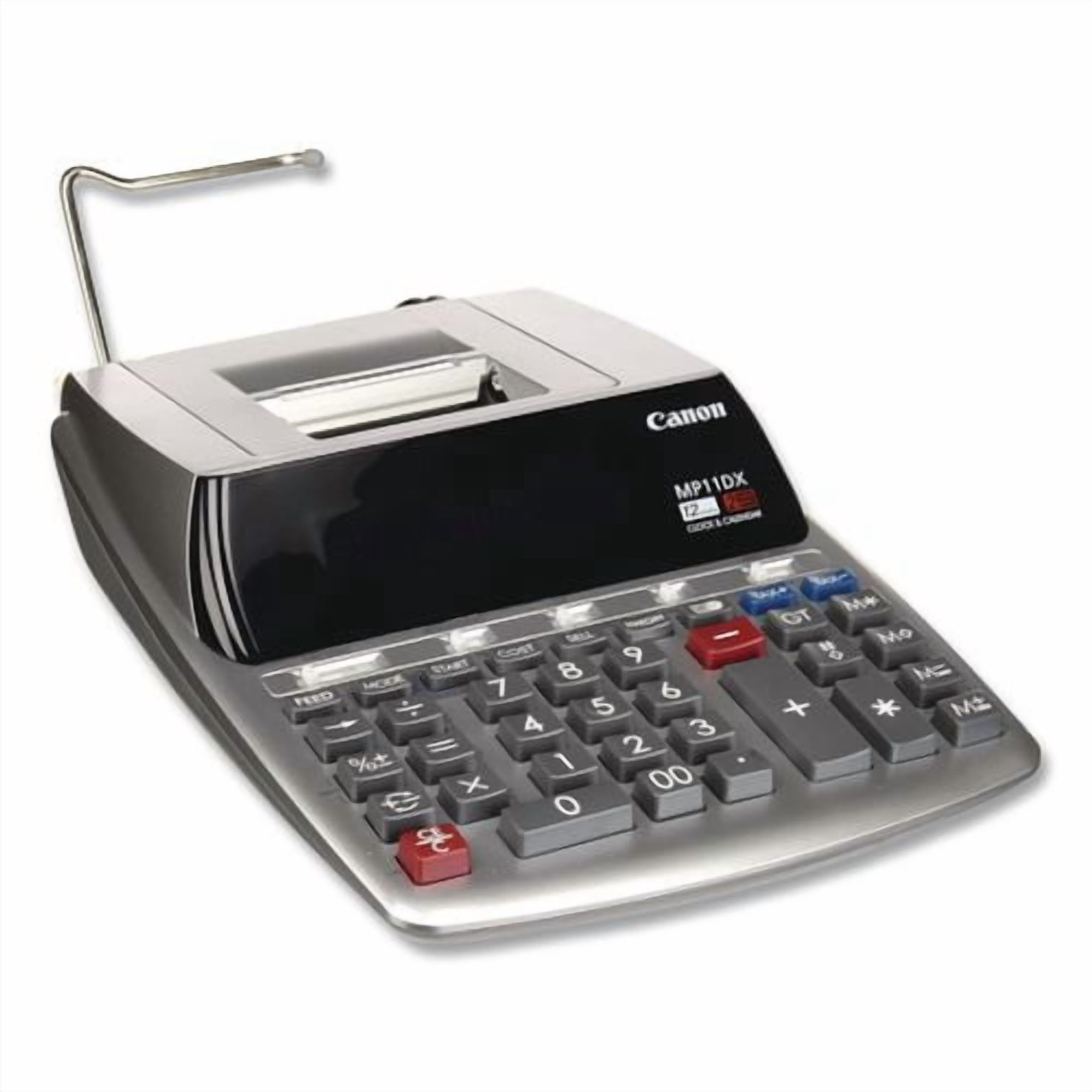 Mp11dx-2 Printing Calculator, Black/red Print, 3.7 Lines/sec | Bundle of 2