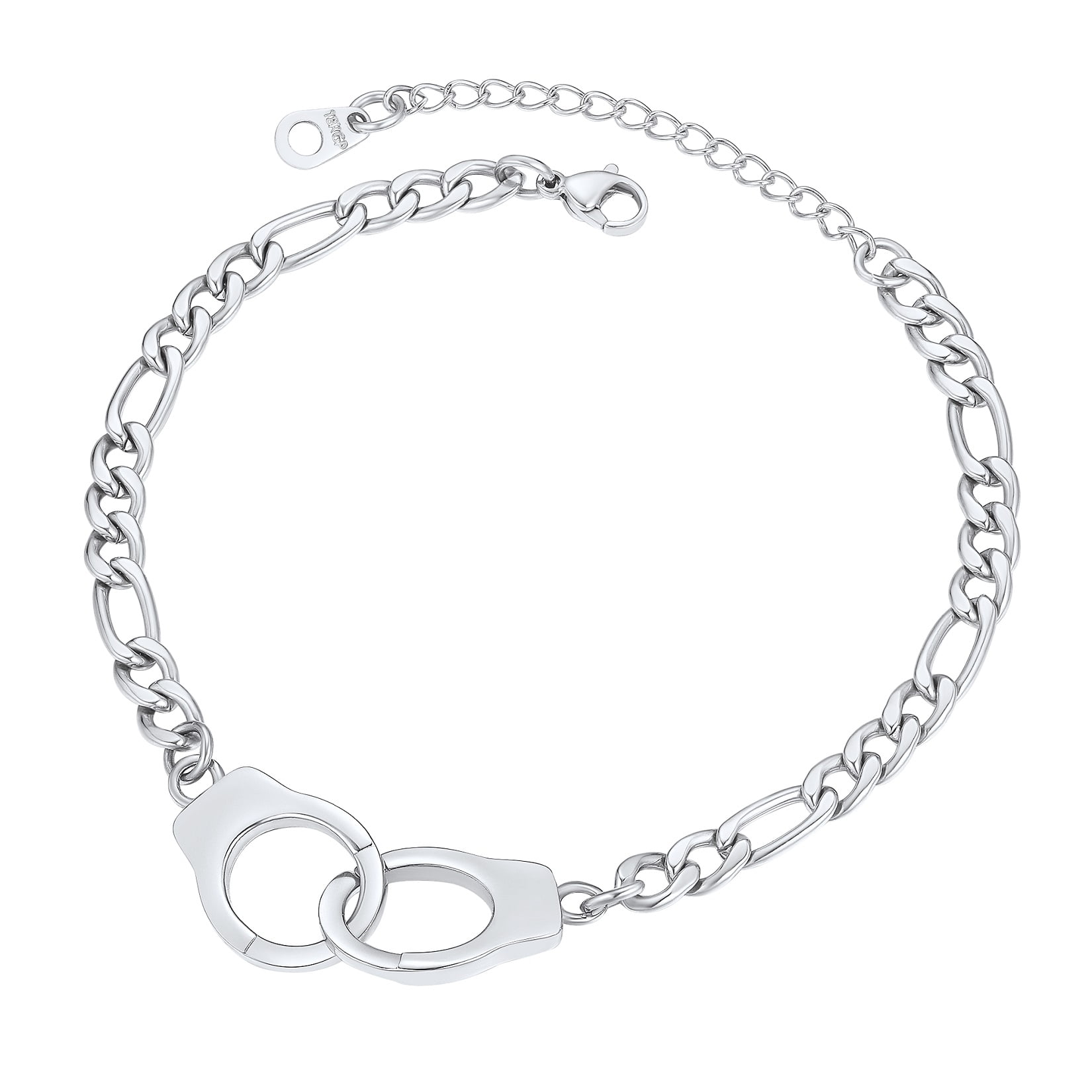 Men Anklet Handcuff Ankle Bracelet Stainless Steel Anklet Women