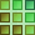 thumbnail image 1 of Ahgly Company Machine Washable Indoor Square Transitional Dark Lime Green Area Rugs, 4' Square, 1 of 7
