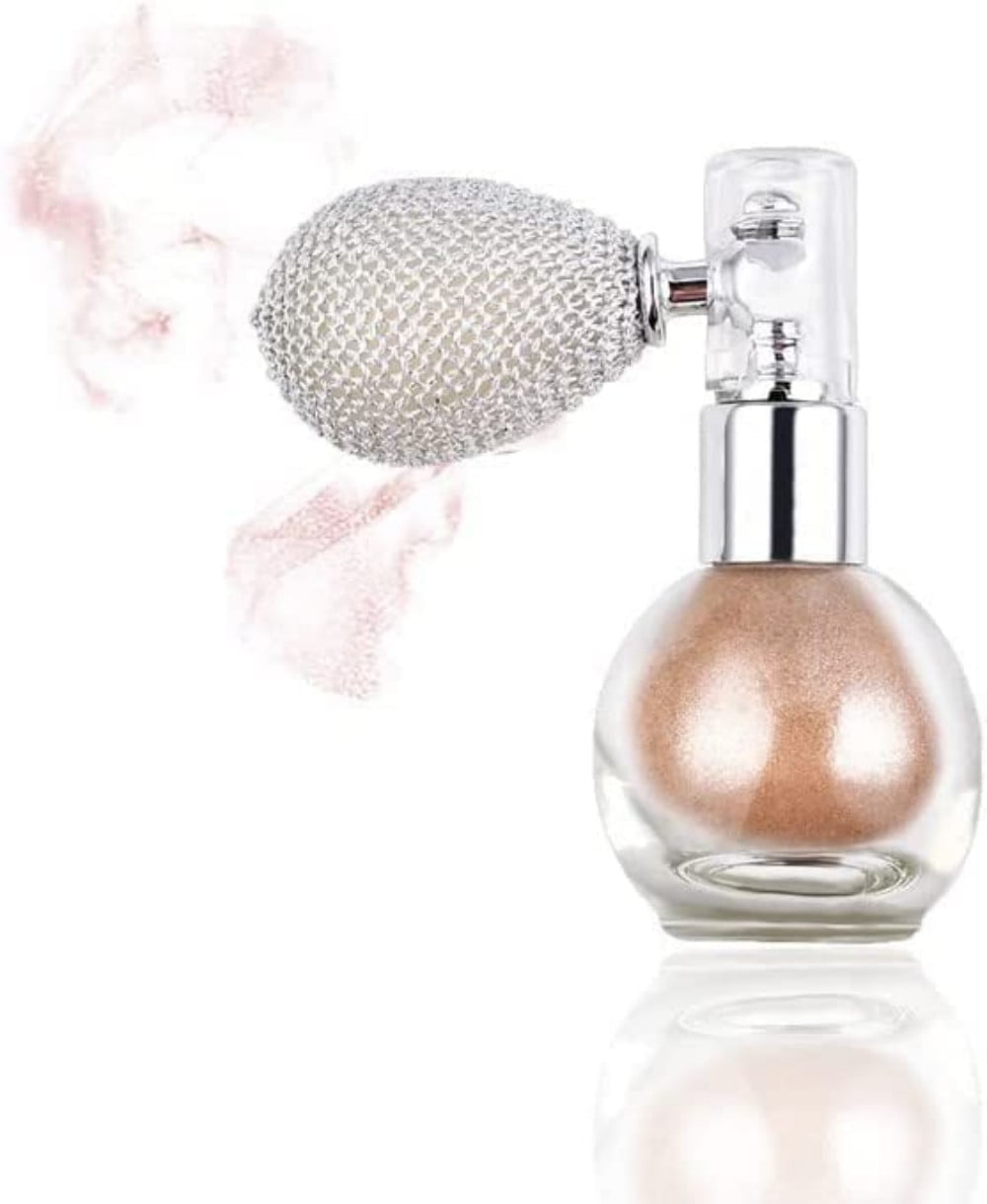 Body Glitter Spray Highlighter Powder Spray Glitter Shimmer Sparkle