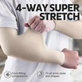 thumbnail image 4 of Upf50+sun Protection Uv Manchons Rafraîchissants, 5 Paires Manchon de Compression pour Couverture de Tatouage des Bras-Bon, 4 of 5