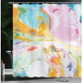 thumbnail image 4 of Ambesonne Abstract Shower Curtain, Surreal Abstract Art, 69"Wx75"L, Multicolor, 4 of 5