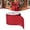 Red, variant on Clearance Christmas Velvet Wired Ribbon Roll, 2.48 Inch x 10 Yards Green Edge Craft Ribbon for Wreath Tree Wrapping Holiday DIY Bows