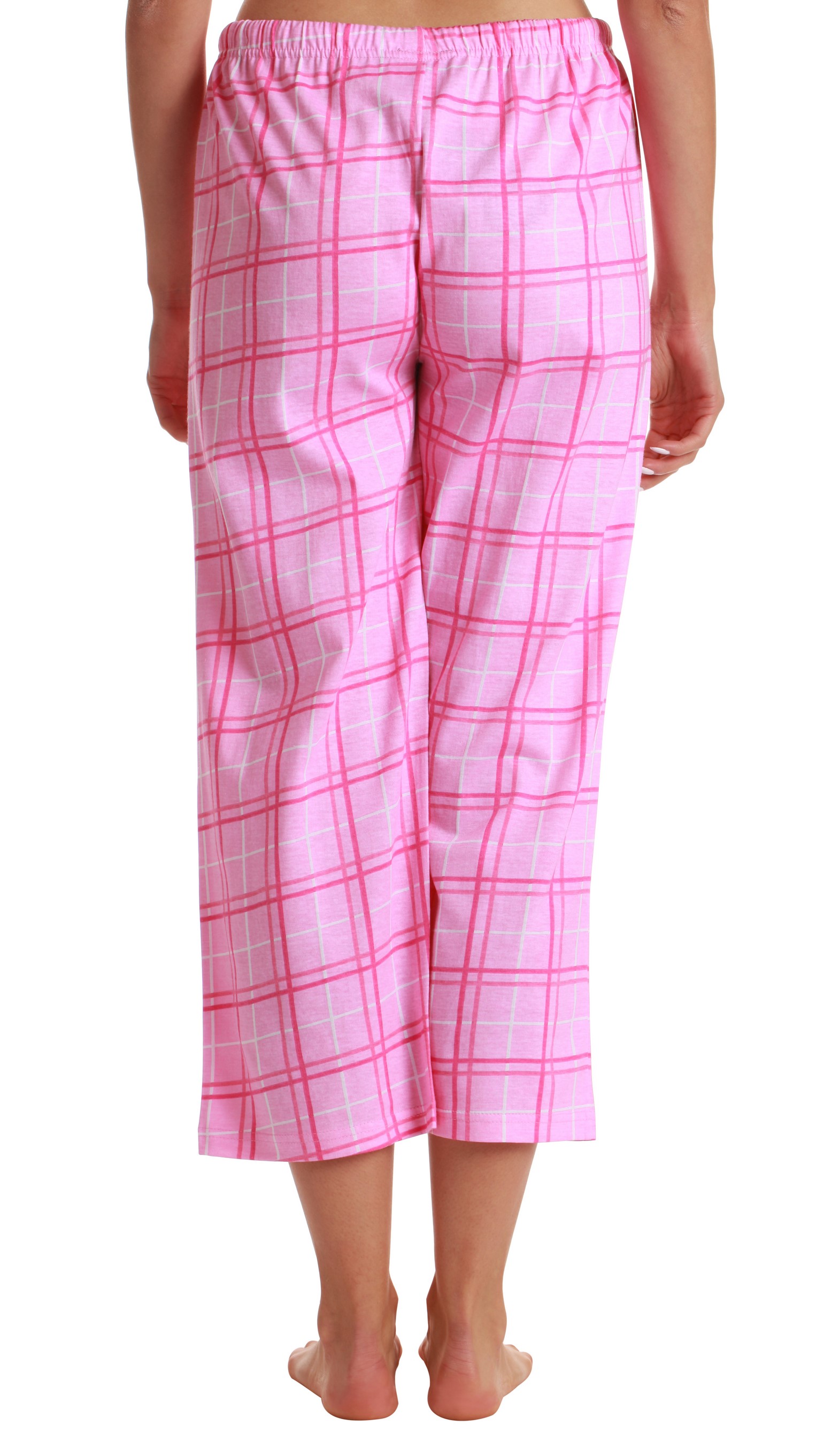 Just Love 100% Cotton Women's Capri Pajama Pants Sleepwear ...