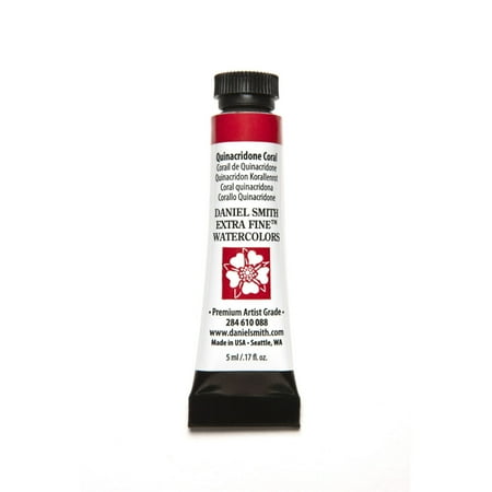 UPC: 0743162032297 | Daniel Smith Extra Fine Watercolor 5 ml Quinacridone Coral