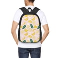 thumbnail image 4 of Balery Banana With Leaves Mochila para hombre y mujer - Tela Oxford 600D resistente - Gran capacidad, resistente al agua, ideal para la escuela, viajes y senderismo, 4 of 6