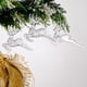 thumbnail image 3 of Conjunto de adornos navideños, gotas de carámbano transparentes colgantes decoraciones para árboles de Navidad colgantes para fiesta de Año Nuevo de Navidad, 3 of 5