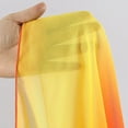 thumbnail image 6 of Boho Beach Cover Up Skirt for Women Coverups Sheer Mesh Ruched Tie Side Bikini Wraps Skirts Swimwear (M, Yellow), 6 of 7