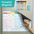 thumbnail image 4 of MaxGear Monthly Planner Whiteboard A3 Magnetic Whiteboard for Fridge Dry Erase Calendar Board, 4 of 5