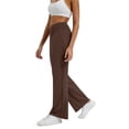 thumbnail image 5 of Womens Sweatpants Pants for Womens Workout Wide Leg Elastic Waist Sweatpants Fashion Line Loose Pants Fall Casual Basic Trousers Fashion Clothing, 5 of 6
