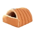 thumbnail image 3 of Cama cueva para gatos, casa para mascotas, cálida y cómoda, nido para gatos de invierno, saco de dormir para perros pequeños, gatos, relajante y S, 3 of 10