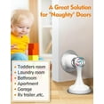 thumbnail image 6 of Magnetic Door Stopper 2 Pack - Black Door Stoppers Keep Door Open Strong Magnetic Door Stop for Bottom of Door, Strong Door Holder for Wall and Floor Mount, 6 of 10