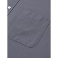 thumbnail image 4 of sogami Men's Oxford Shirt Casual Long Sleeve Cotton Button Down Shirt Breathable, 4 of 7