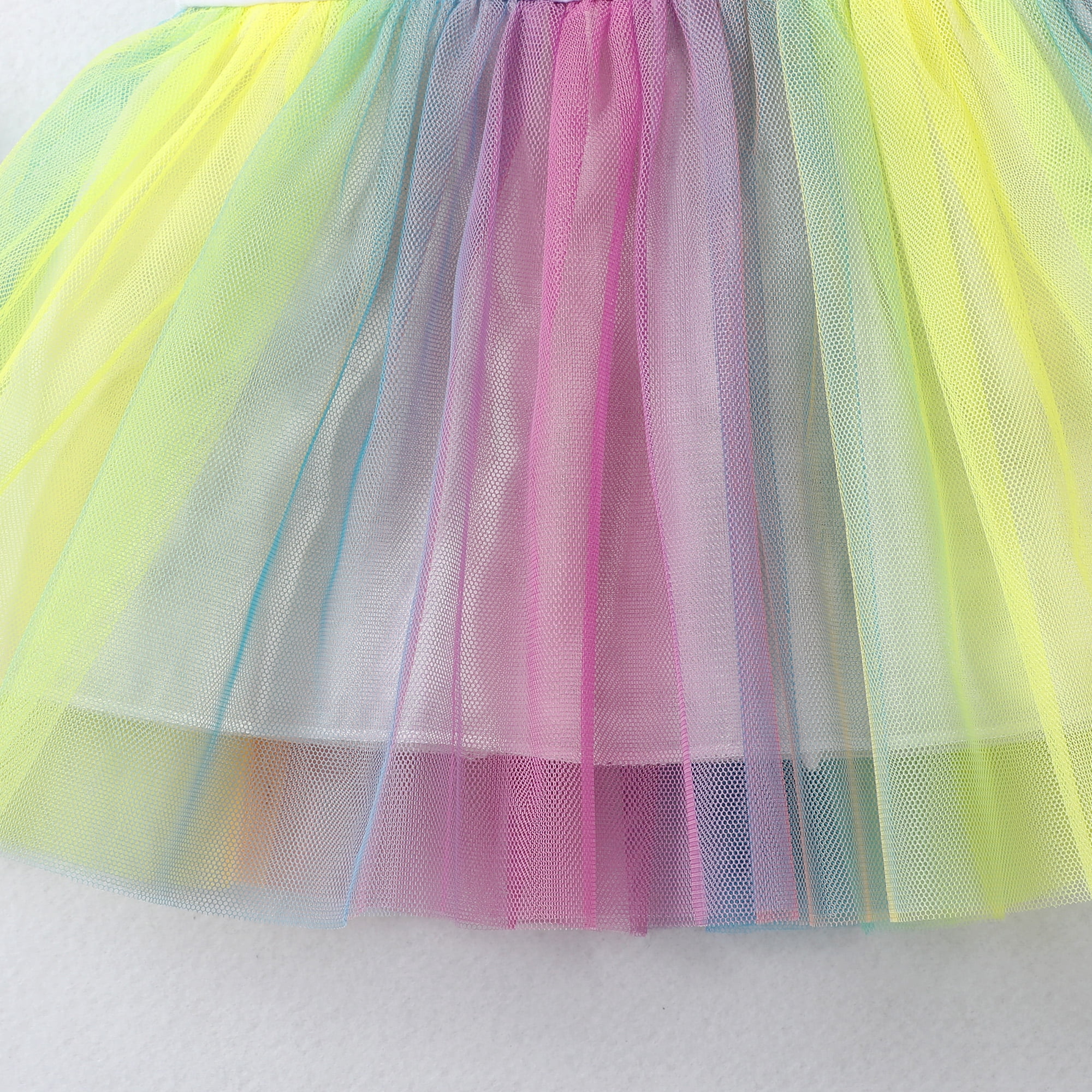 Infant Baby Girl Dress Cute Baby Girl Clothes Sumer Baby Girl Dress Tutu Dress Baby Dress for Girls 6-12 Month Yellow 1 year old girl Dress