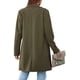 thumbnail image 2 of Blazer de Mujer PRETTYGARDEN Manga Larga Verde Militar XL, 2 of 8