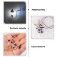 thumbnail image 2 of Miangastore 4Pcs Mini Wall Lamp Abs Coffee White Diy Sand Table Decoration For Model Builders 11 8 7 9 3 9In, 2 of 9