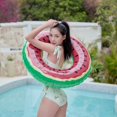 thumbnail image 2 of Adults Inflatable Pool Floats Strong Buoyancy Cute Watermelon Swimming Ring Eco-friendly PVC Floating Circle Summer Pool Swimming Party Accessories-90 cm, 2 of 8