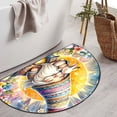 thumbnail image 4 of TIELUTT Soft and Dense Area Rug for Living Room Bedroom Floor Carpet with Modern Design and Carpet Tufted Throw Blanket Large Knitted Blankets Throw Blanket Extra Large Fuzzy Blanket Set, 4 of 5