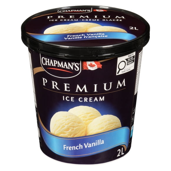 Chapman's Premium French Vanilla Ice Cream in a Tub 2L