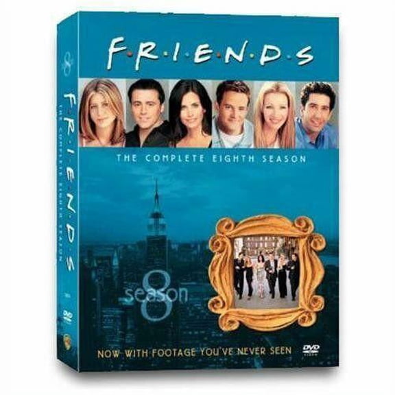 Friends - The Complete Eighth Season (DVD, 2004, 4-Disc Set) NEW