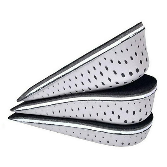 1 Pair Insert Shoe Pad Height Increase Cushion Unisex Height Increasing Insoles Taller 3.8cm