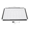 thumbnail image 2 of Calendrier Magnétique Tableau Blanc, Calendrier Mensuel Effaçable à Sec Tableau Blanc Uni pour Bureau, 2 of 7