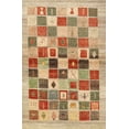 thumbnail image 1 of Ahgly Company Indoor Rectangle Contemporary Red Abstract Area Rugs, 2' x 3', 1 of 6