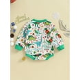 thumbnail image 4 of Wassery Baby Boys Girls Christmas Outfit Long Sleeve Christmas Print Romper Bodysuit 6 12 18 24 Months Newborn Girl Christmas Holiday-themed Clothing, 4 of 8