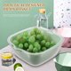 thumbnail image 3 of unbranded 4Ud Colador Y Escurridor Verde De Plástico Para Verduras Uso Doméstico, 3 of 7