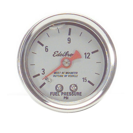 Nitrous Fuel System - Edelbrock 73832 50 Nitrous System Fuel Pressure Gauge