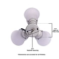 thumbnail image 3 of Kit de luces LED Westinghouse 7784900 para ventilador de techo, 3 of 3