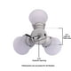 thumbnail image 2 of Kit de luces para ventilador de techo Westinghouse 7784800, latón envejecido, 2 of 2