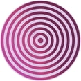 thumbnail image 1 of Ahgly Company Indoor Round Patterned Blossom Pink Area Rugs, 4' Round, 1 of 6