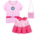 thumbnail image 1 of Trajes de princesa de carnaval de Halloween para niños, melocotón dulce, ropa rosa para niñas, cosplay infantil, actuación de cumpleaños, fiesta de carnaval zhangyuxiang unisex, 1 of 2