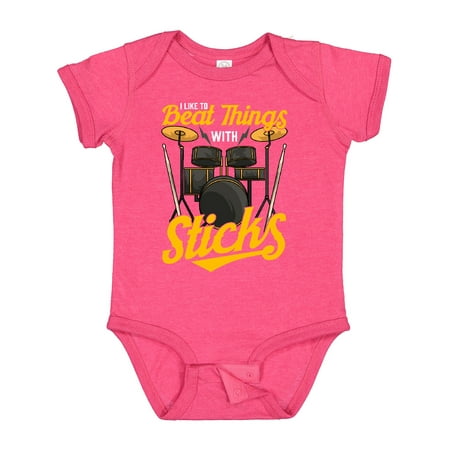 

Inktastic Drummer Funny Drum Music Quote Gift Baby Boy or Baby Girl Bodysuit