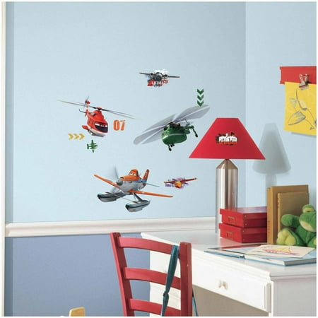 - Planes Fire and Rescue Peel and Stick Wall Decals