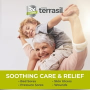 (2 pack) Terrasil Bed Sores Cream for Natural Treatment of Bed Sores & Pressure Sores - 1.5oz (Packaging May Vary)